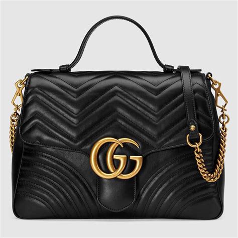 gucci top closure handbags